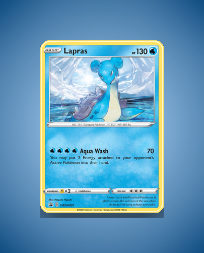 Lapras (SWSH Black Star Promos) #SWSH051