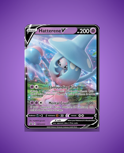 Hatterene V (SWSH Black Star Promos) #SWSH055