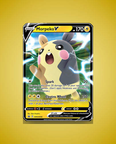 Morpeko V (SWSH Black Star Promos) #SWSH056
