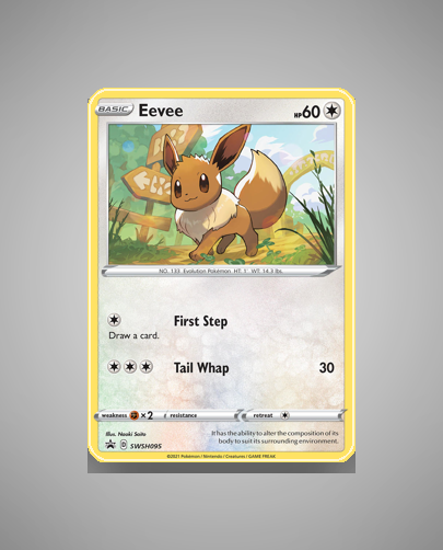 Collector’s Guide: Eevee (SWSH Black Star Promos #SWSH095)