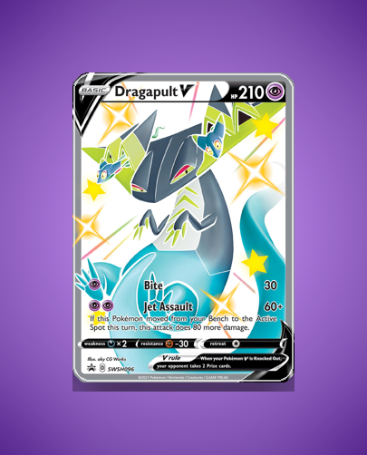 Dragapult V (SWSH Black Star Promos) #SWSH096