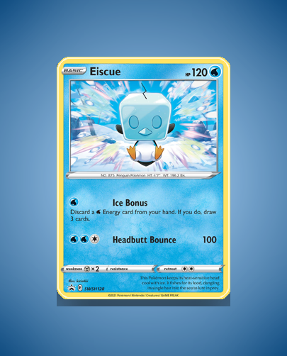 Collector’s Guide: Eiscue (SWSH Black Star Promos #SWSH128)