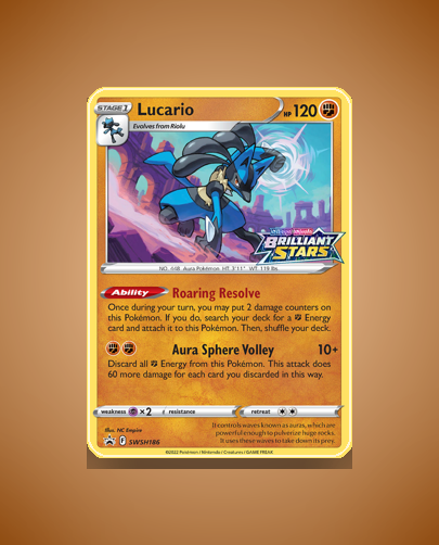Collector’s Guide: Lucario (SWSH Black Star Promos #SWSH186)