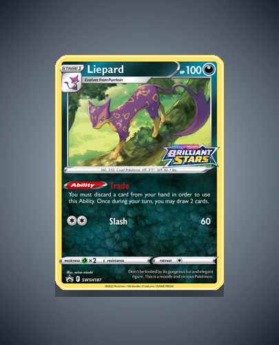 Collector’s Guide: Liepard (SWSH Black Star Promos #SWSH187)