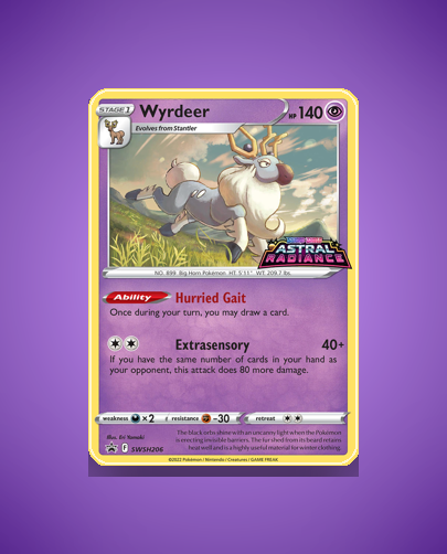 Collector’s Guide: Wyrdeer (SWSH Black Star Promos #SWSH206)