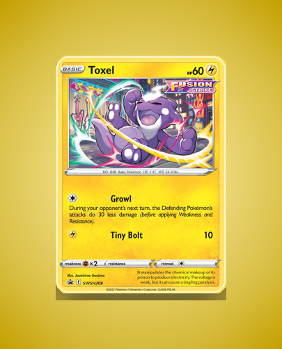 Toxel (SWSH Black Star Promos) #SWSH209