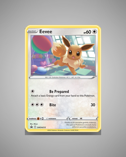 Collector’s Guide: Eevee (SWSH Black Star Promos #SWSH212)