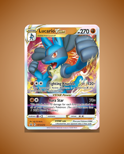 Collector’s Guide: Lucario VSTAR (SWSH Black Star Promos #SWSH214)