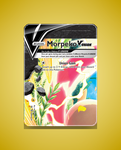 Morpeko V-UNION (SWSH Black Star Promos) #SWSH215