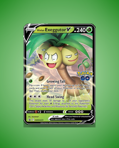 Collector’s Guide: Alolan Exeggutor V (SWSH Black Star Promos #SWSH225)