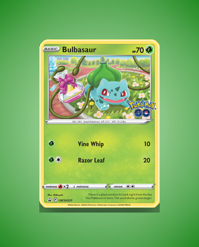 Bulbasaur (SWSH Black Star Promos) #SWSH231