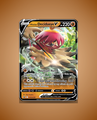 Collector’s Guide: Hisuian Decidueye V (SWSH Black Star Promos #SWSH238)