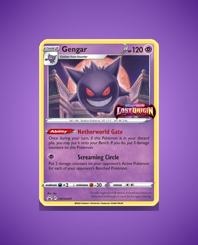 Gengar (SWSH Black Star Promos) #SWSH241