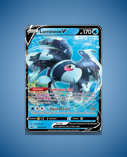 Lumineon V (SWSH Black Star Promos) #SWSH250