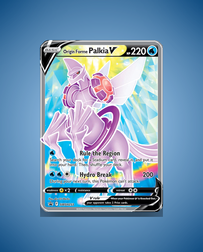 Origin Forme Palkia V (SWSH Black Star Promos) #SWSH253