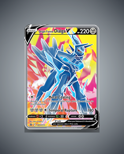 Origin Forme Dialga V (SWSH Black Star Promos) #SWSH255