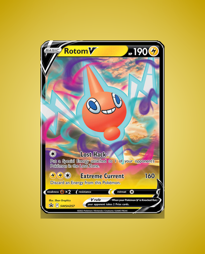 Collector’s Guide: Rotom V (SWSH Black Star Promos #SWSH257)