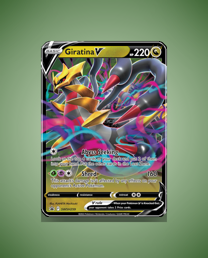 Giratina V (SWSH Black Star Promos) #SWSH259