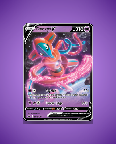 Deoxys V (SWSH Black Star Promos) #SWSH266