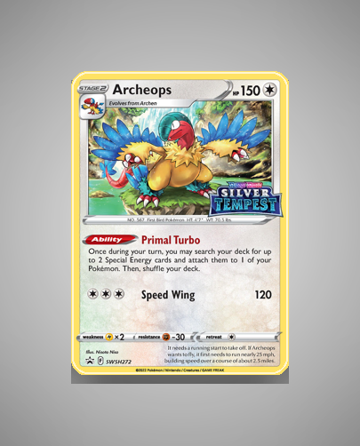 Collector’s Guide: Archeops (SWSH Black Star Promos #SWSH272)