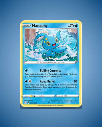 Collector’s Guide: Manaphy (SWSH Black Star Promos #SWSH275)
