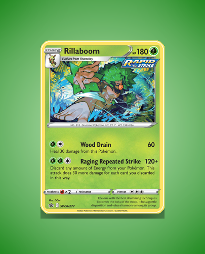 Rillaboom (SWSH Black Star Promos) #SWSH277