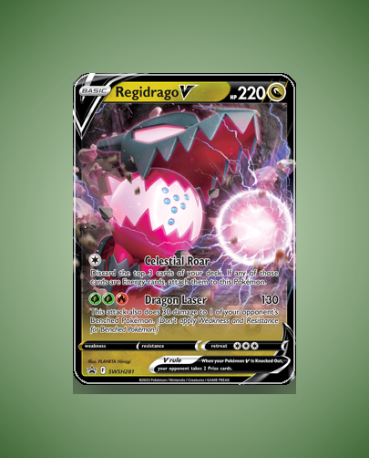 Regidrago V (SWSH Black Star Promos) #SWSH281