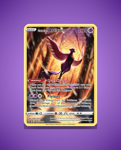 Collector’s Guide: Galarian Articuno (SWSH Black Star Promos #SWSH282)