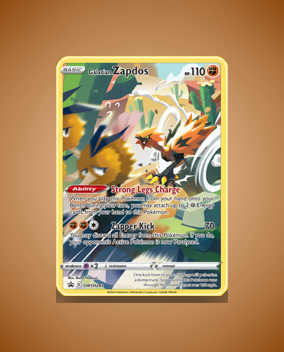 Collector’s Guide: Galarian Zapdos (SWSH Black Star Promos #SWSH283)