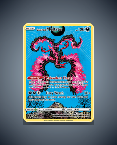 Collector’s Guide: Galarian Moltres (SWSH Black Star Promos #SWSH284)