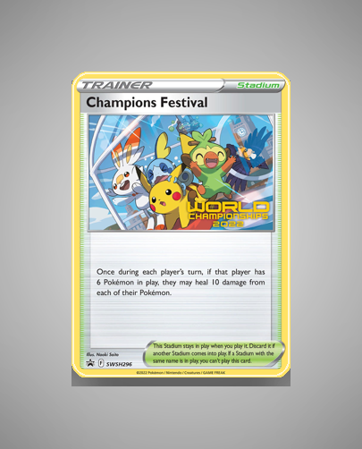 Collector’s Guide: Champions Festival (SWSH Black Star Promos #SWSH296)