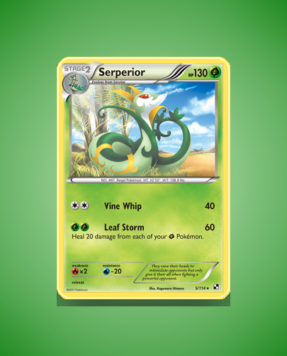 Collector’s Guide: Serperior (Black White #5)