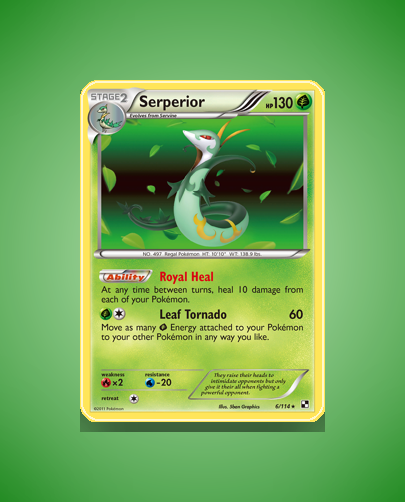 Collector’s Guide: Serperior (Black White #6)