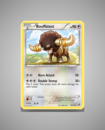 Collector’s Guide: Bouffalant (Black White #90)