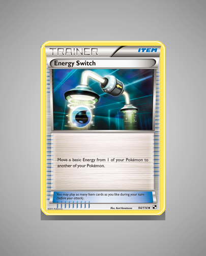 Collector’s Guide: Energy Switch (Black White #94)