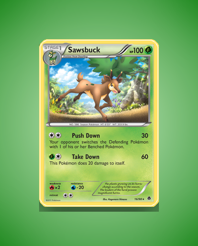 Collector’s Guide: Sawsbuck (Emerging Powers #16)
