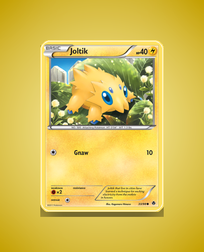 Collector’s Guide: Joltik (Emerging Powers #33)