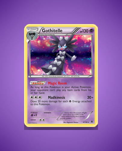 Collector’s Guide: Gothitelle (Emerging Powers #47)