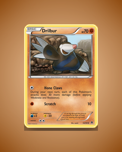 Collector’s Guide: Drilbur (Emerging Powers #54)