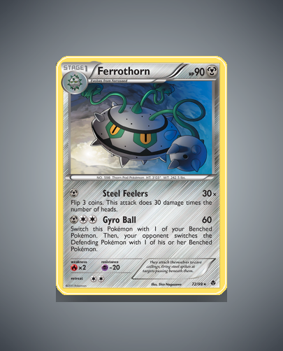 Collector’s Guide: Ferrothorn (Emerging Powers #72)