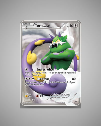 Collector’s Guide: Tornadus (Emerging Powers #98)