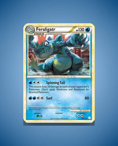 Collector’s Guide: Feraligatr (HeartGold SoulSilver #20)