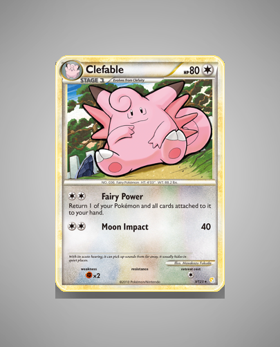 Collector’s Guide: Clefable (HeartGold SoulSilver #3)