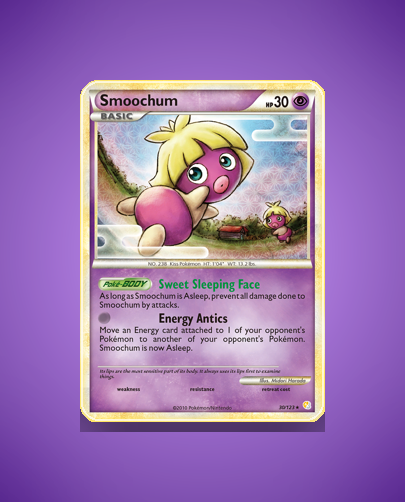 Collector’s Guide: Smoochum (HeartGold SoulSilver #30)
