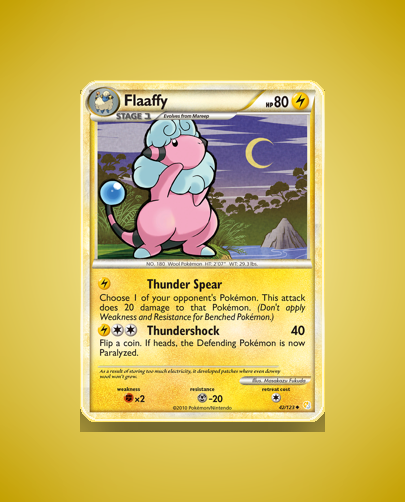 Collector’s Guide: Flaaffy (HeartGold SoulSilver #42)