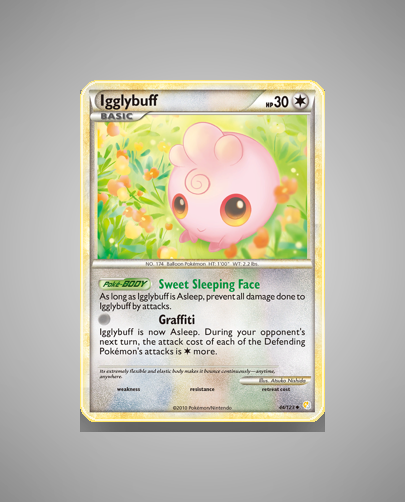 Collector’s Guide: Igglybuff (HeartGold SoulSilver #44)