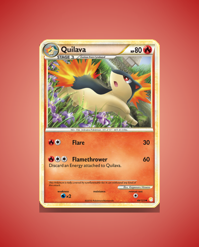 Collector’s Guide: Quilava (HeartGold SoulSilver #49)