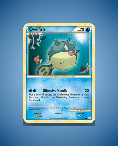 Collector’s Guide: Qwilfish (HeartGold SoulSilver #50)