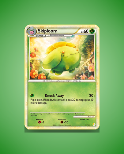 Collector’s Guide: Skiploom (HeartGold SoulSilver #51)