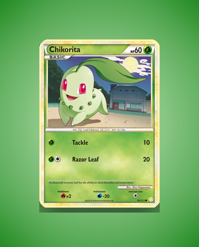 Collector’s Guide: Chikorita (HeartGold SoulSilver #59)